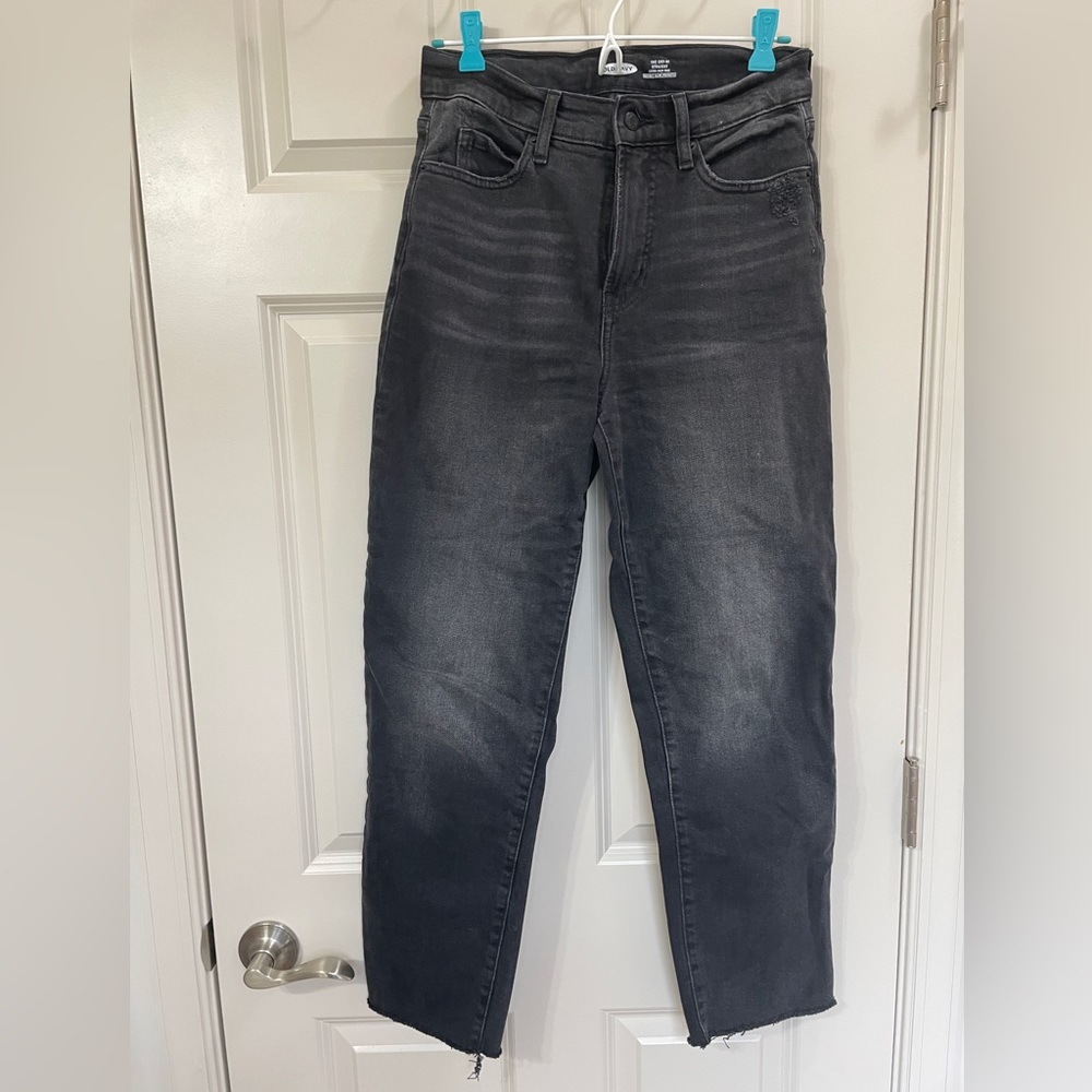 Old Navy Jean - Straight + Extra High Rise - Size 2